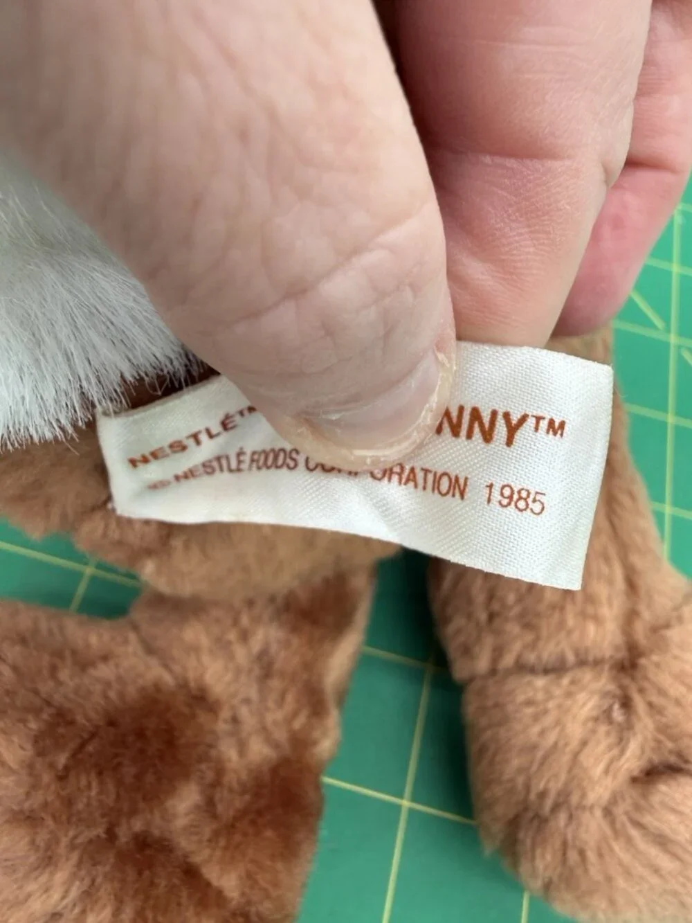 1985 Vintage Nestle Quick Bunny Rabbit Plush 20